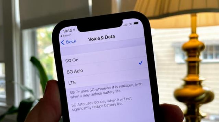 庆城苹果手机维修分享iPhone 12如何打开或关闭5G网络 